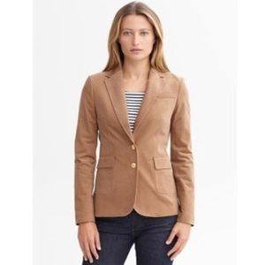 Banana Republic Hacking Blazer Jacket 8 Petite